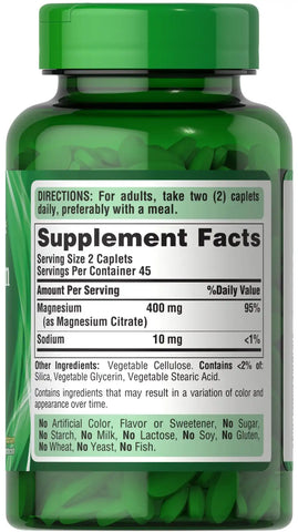 Magnesium Citrate 400 mg