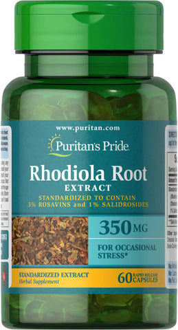 Rhodiola Standardized Extract 350 mg