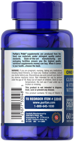 One Per Day Glucosamine, Vitamin D3 & Boswellia
