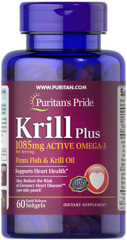 Krill Oil Plus High Omega-3 Concentrate 1085 mg