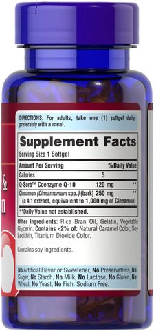 Q-SORB™ Co Q-10 & Cinnamon
