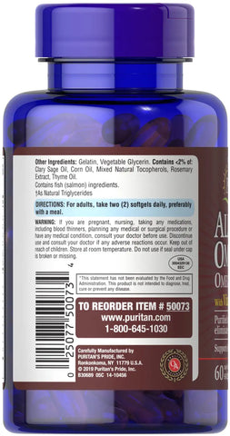 All In One Omega 3, 5, 6, 7 & 9 with Vitamin D3