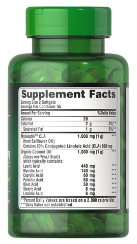 Myoleptin™ CLA 1000 with Coconut Oil