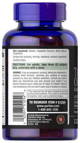 Triple Omega 3-6-9 Fish & Flax Oils