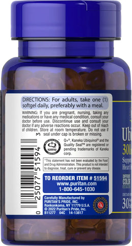 Ubiquinol 300 mg