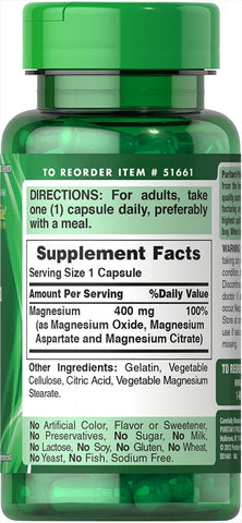 Triple Magnesium Complex 400 mg