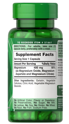 Triple Magnesium Complex 400 mg