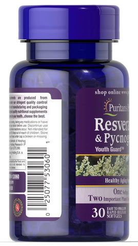 Resveratrol 100 mg & Pycnogenol® 30 mg