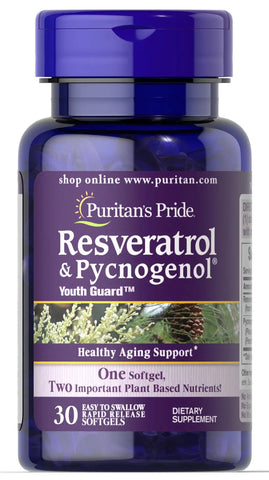 Resveratrol 100 mg & Pycnogenol® 30 mg