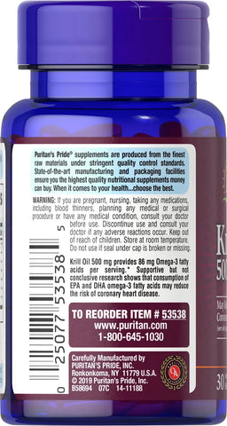 Red Krill Oil 1000 mg (170 mg Active Omega-3)