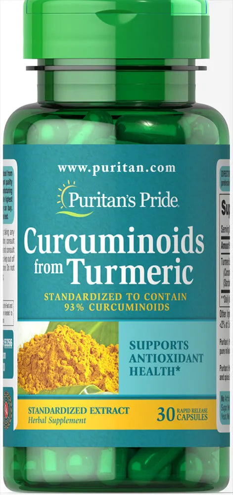 Curcuminoids 500 mg from Turmeric Standardized Extract