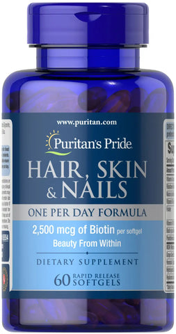 Hair, Skin & Nails One Per Day Formula