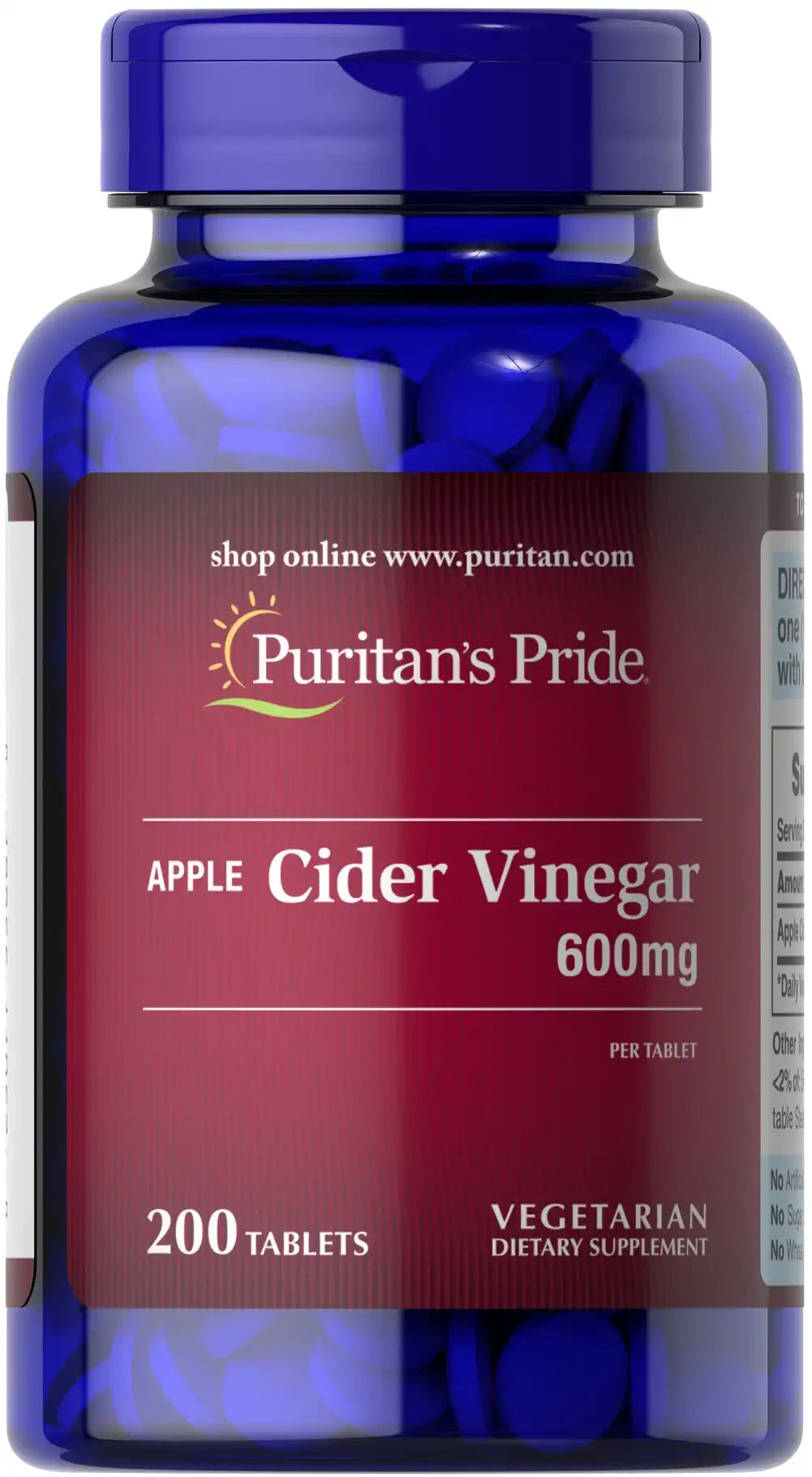 Apple Cider Vinegar 600 mg
