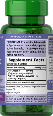 Oil of Oregano 150 mg
