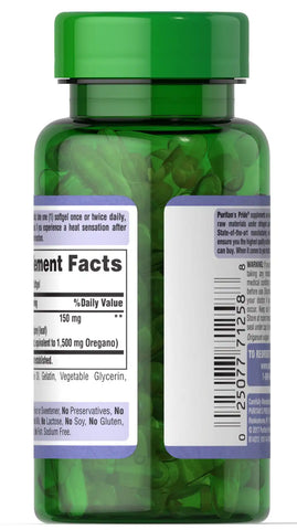 Oil of Oregano 150 mg