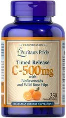 Vitamin C-500 mg with Rose Hips Time Release
