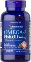 Omega-3 Fish Oil 1000 mg (300 mg Active Omega-3)