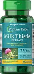 Milk Thistle Standardized 250 mg (Silymarin)