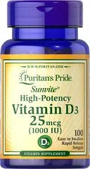 Vitamin D3 25 mcg (1000 IU)