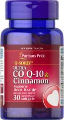 Q-SORB™ Ultra Co Q-10 200 mg & Cinnamon 1000 mg